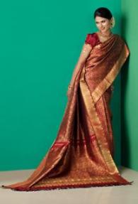 pure silk sarees made in Kanchipuram